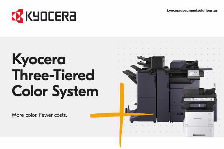 Kyocera Three-tiered color systems